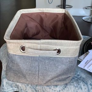 3 count Large flexible fabric baskets